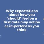 Why expectations about how you “should” feel on a first date may not be as important as you think