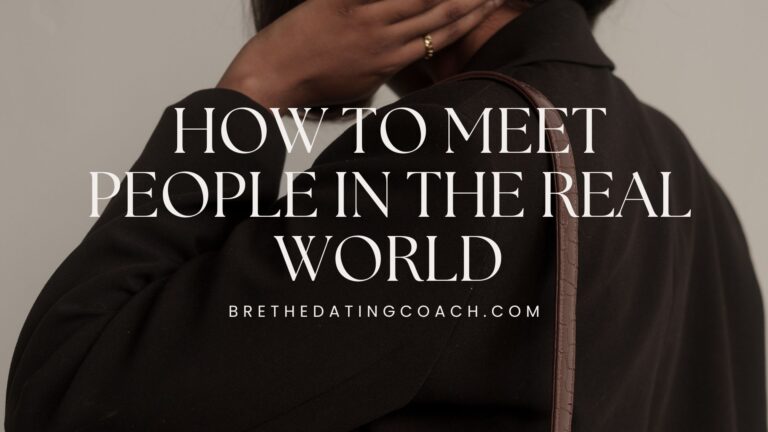 How to meet people in the real world